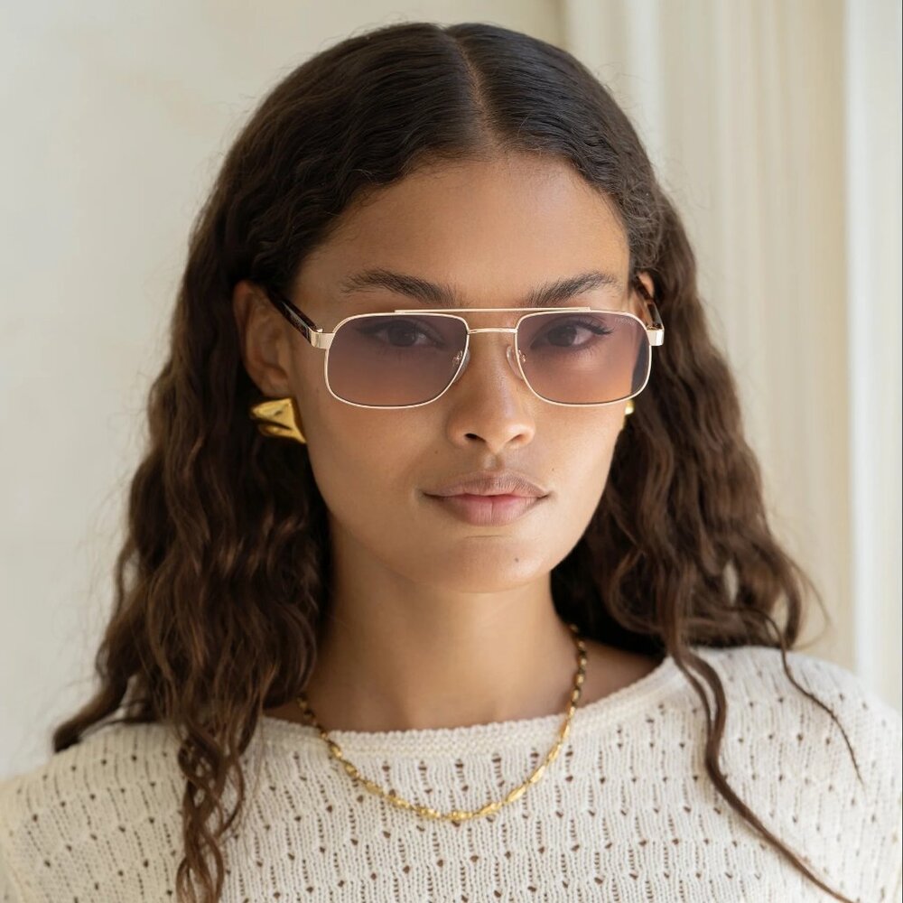 Freyrs Vesper Sunglasses Gold / Sunset - Picture 4 of 4